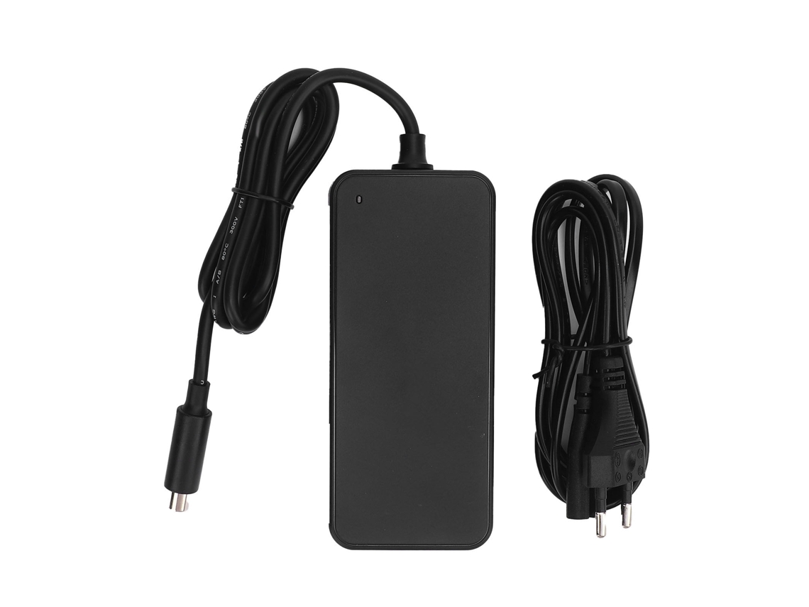 Cargador Rebe para patinete eléctrico de 42 V y 1,7 A con carga rápida para batería de iones de litio (con enchufe europeo).