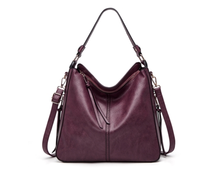 Bolso tote (morado oscuro)