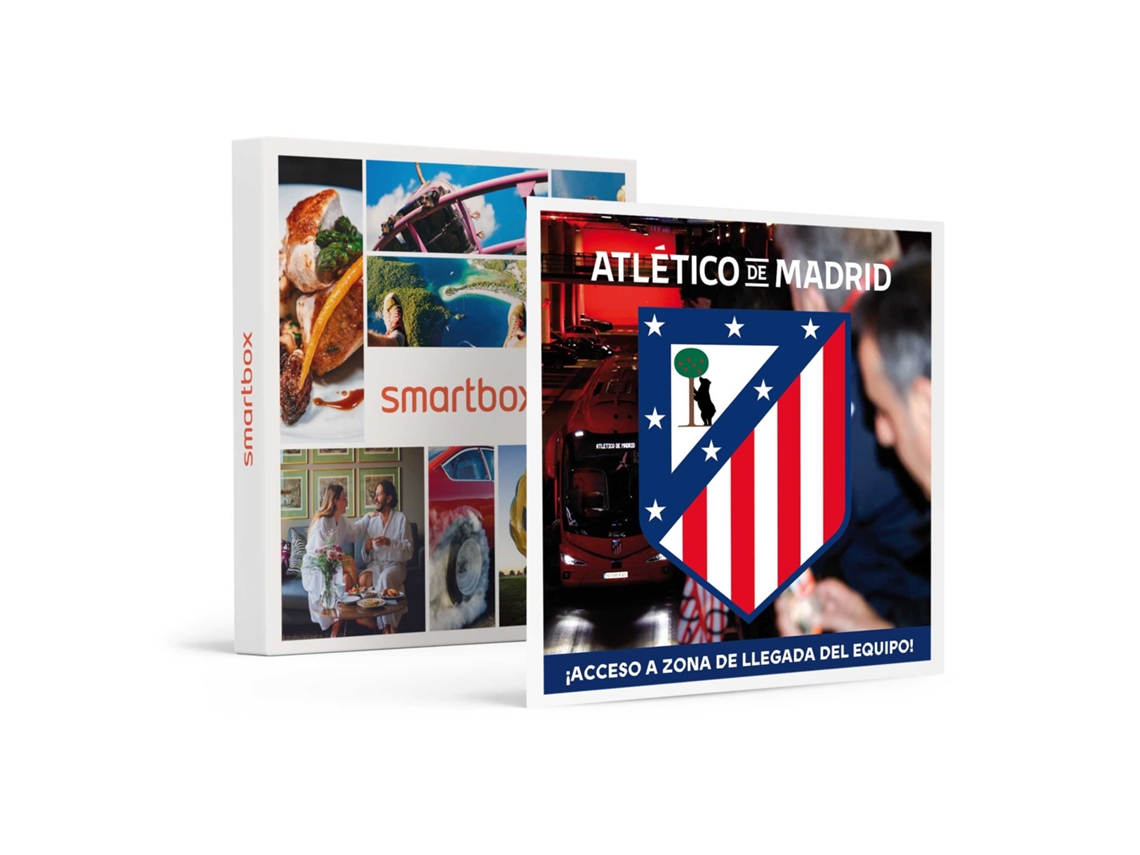 Caja Regalo Smartbox Atleti En Pareja Visita Al Museo Interactivo, Asistencia A Llegada De Jugadores Al Estadio Y Entradas A Partido Para 2 Personas