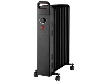 Radiadores De Aceite INFINITON Hor-N200 2000W 9Elementos (Negro)