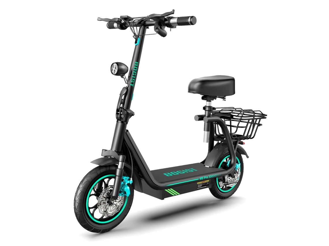 BOGIST M5 Pro Power Scooter eléctrico 500W 48V13Ah Batería Velocidad más rápida 35Km/H