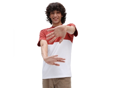 Camiseta de Hombre VANS Block Blanco (M)