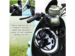 Candado Antirrobo Para Casco Moto Con 2 Llaves Universal