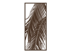 Panel Decorativo Palmera Aluminio Óxido M