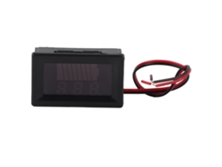 Voltímetro Digital De Cc Para Equipos Eléctricos Con Pantalla Para Baterías De Litio De 12v-60v (rojo)