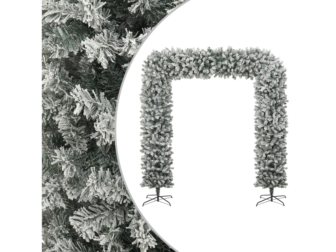 Arco de Navidad VIDAXL Blanco