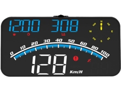 1 Unidad G10 Hud Pantalla Frontal Gps Para Coche, Suministros Universales, Plástico Negro