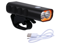 Faros Delanteros Para Bicicleta Faros Delanteros Recargables Para Bicicleta Linterna Usb Faros Delanteros Recargables Luz Delantera Led (negro)