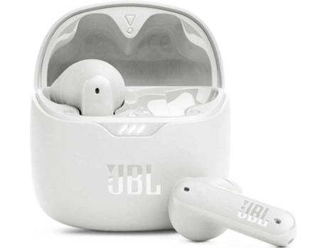 Auriculares Bluetooth True Wireless JBL Tune Flex (In Ear - Micrófono - Blanco)