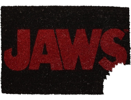 Tapete Jaws Logo com Dentada 60 X 40 Cm