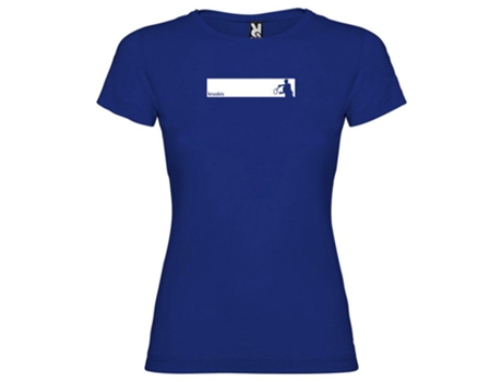 Camiseta de Mujer KRUSKIS Frame Tenis Azul (S)