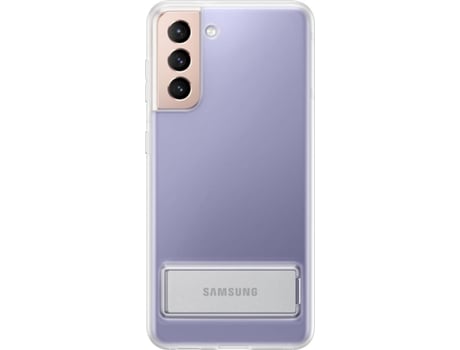 Funda SAMSUNG Galaxy S21 Clear Standing Transparente