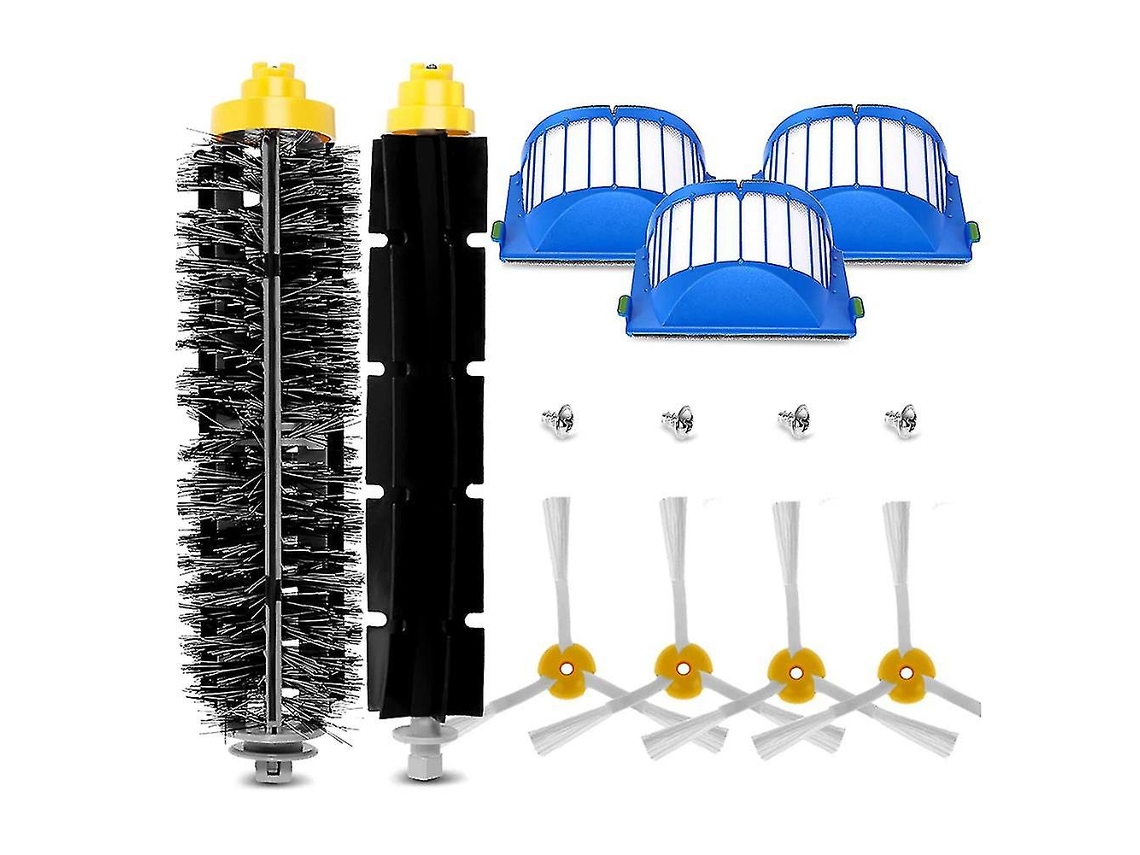 Cepillo lateral y filtro HEPA para Irobot Roomba 630, 650 y 760