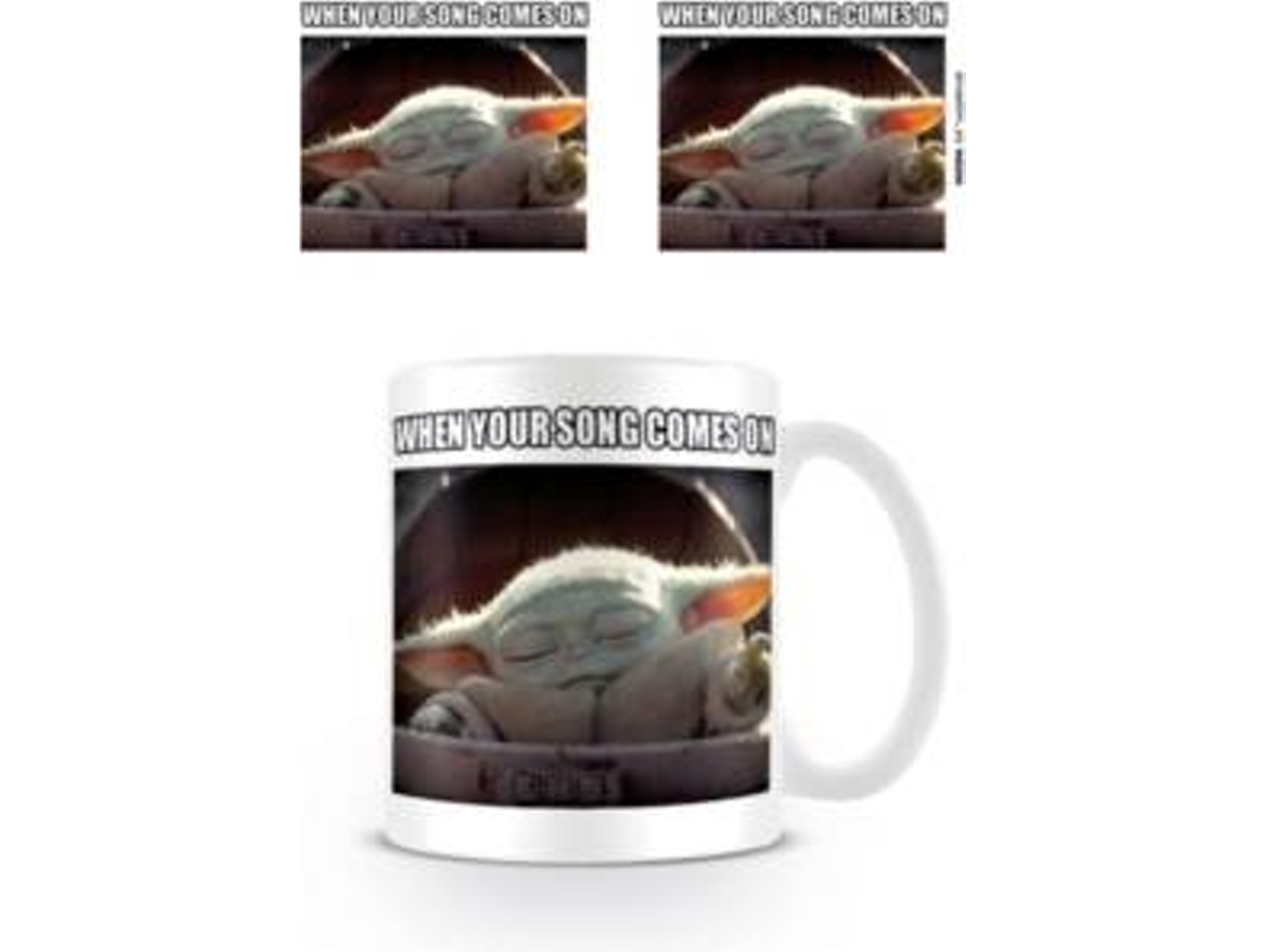 Taza Star Wars: The Mandalorian (When Your Song Comes On)