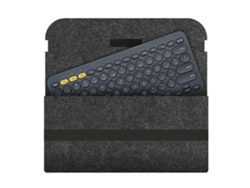 Bolsa de fieltro de lana para teclado inalámbrico de bicicleta eléctrica K380 K480 Ly