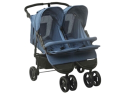 Silla gemelar VIDAXL Azul
