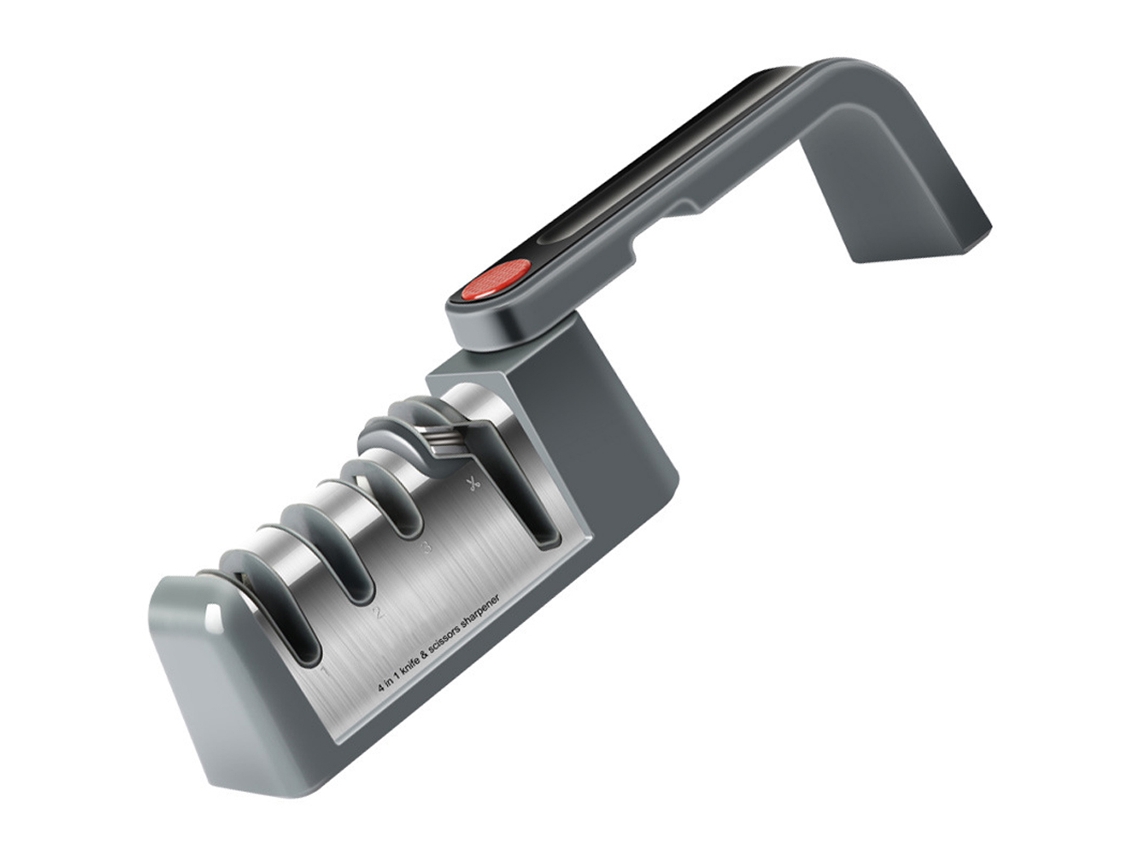 Afilador Profesional De Cuchillos Plegable Para Hogar Herramienta Multifuncional De Afilado Rápido