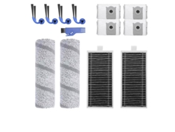 Kit Repuesto Compatible Con Ecovacs X11/x11 Pro/t80s Versión Depósito, Cepillos Laterales, Bolsas De Polvo, Rodillos Y Filtros