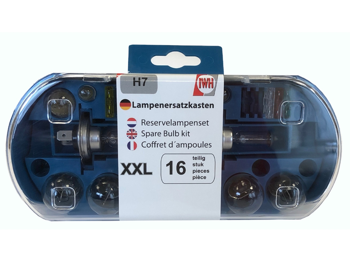 Caja de Reemplazo de Bombilla de Coche IWH H7 16 Piezas