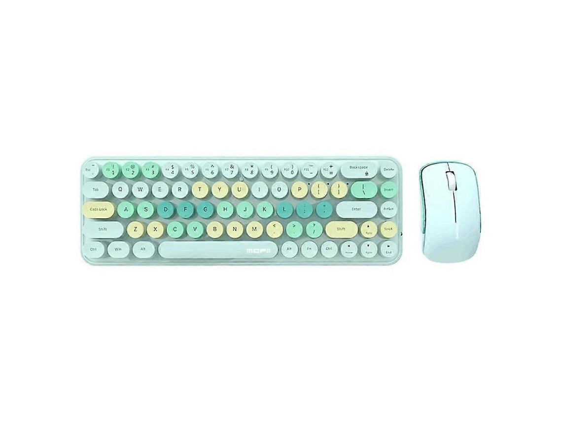 Conjunto combinado de teclado y mouse Bluetooth, compatible con múltiples dispositivos, teclas suaves al tacto, teclados y teclados numéricos Ly Ebike