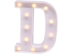 Letras Com Luzes Led Para Decoração De Interiores D