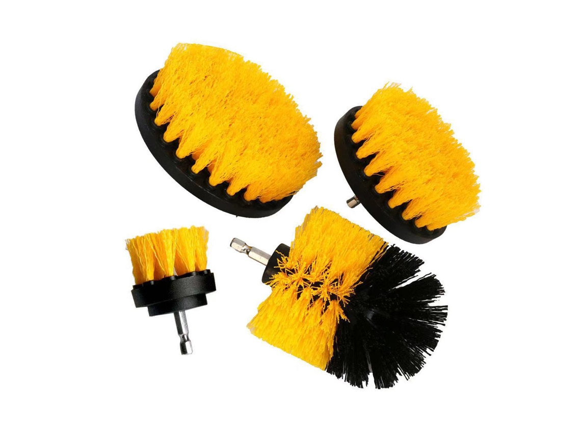 Juego de cepillos Baok para taladro, cepillo de limpieza eléctrico para coches, baño, cocina y suelos.