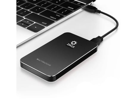 Disco Duro Externo Móvil SLOWMOOSE USB 3.0/ USB 2.0 (Negro - 1 TB)