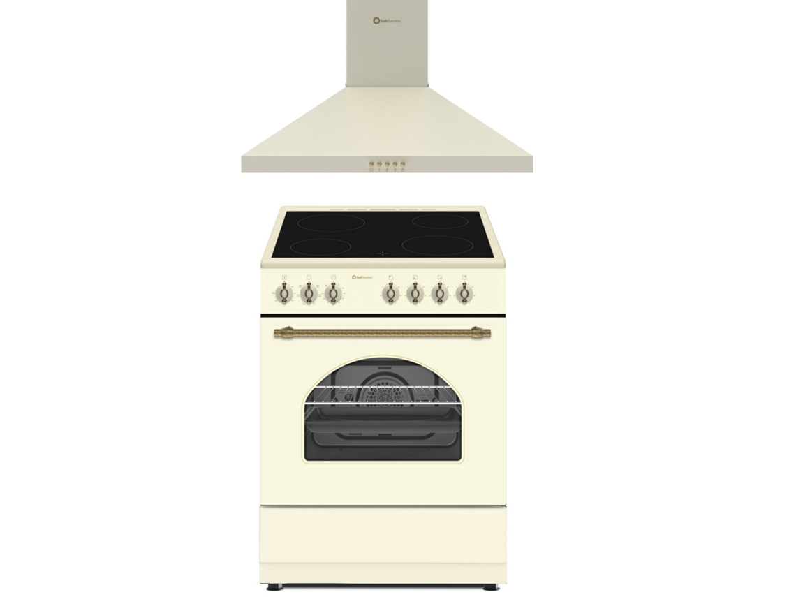 Campana extractora Solthermic® Combo Pack Rustic Cream Vtc Kitchen 60x60 H60p Cream