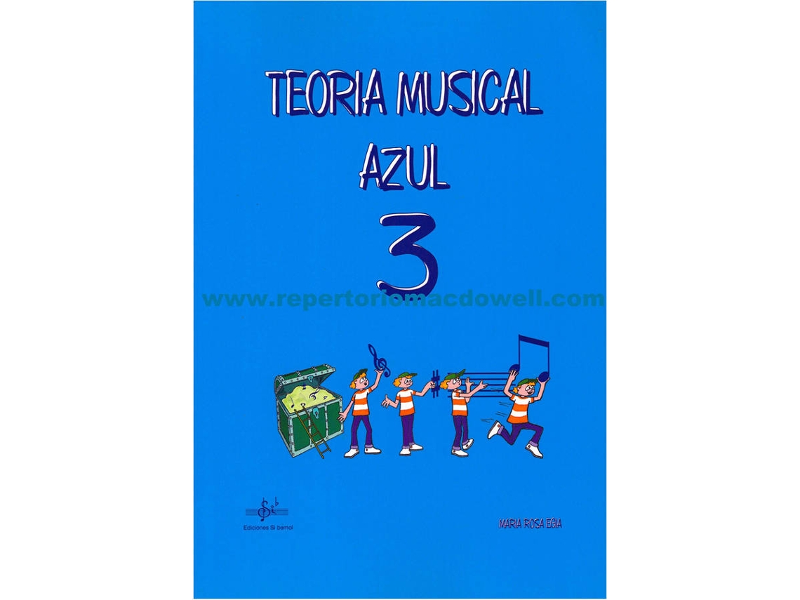 Libro Teoría Musical de María Rosa Egia (Español)