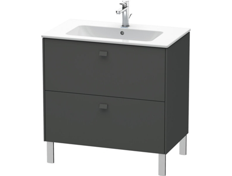 Mueble de aseo DURAVIT Brioso de 82,0 x 47,9 cm con 2 extraíbles incl. hueco para sifón y delantal para lavabo ME by Starck 233683