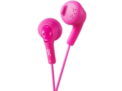 Auriculares con cable JVC GU HA-F160-P-E rosa