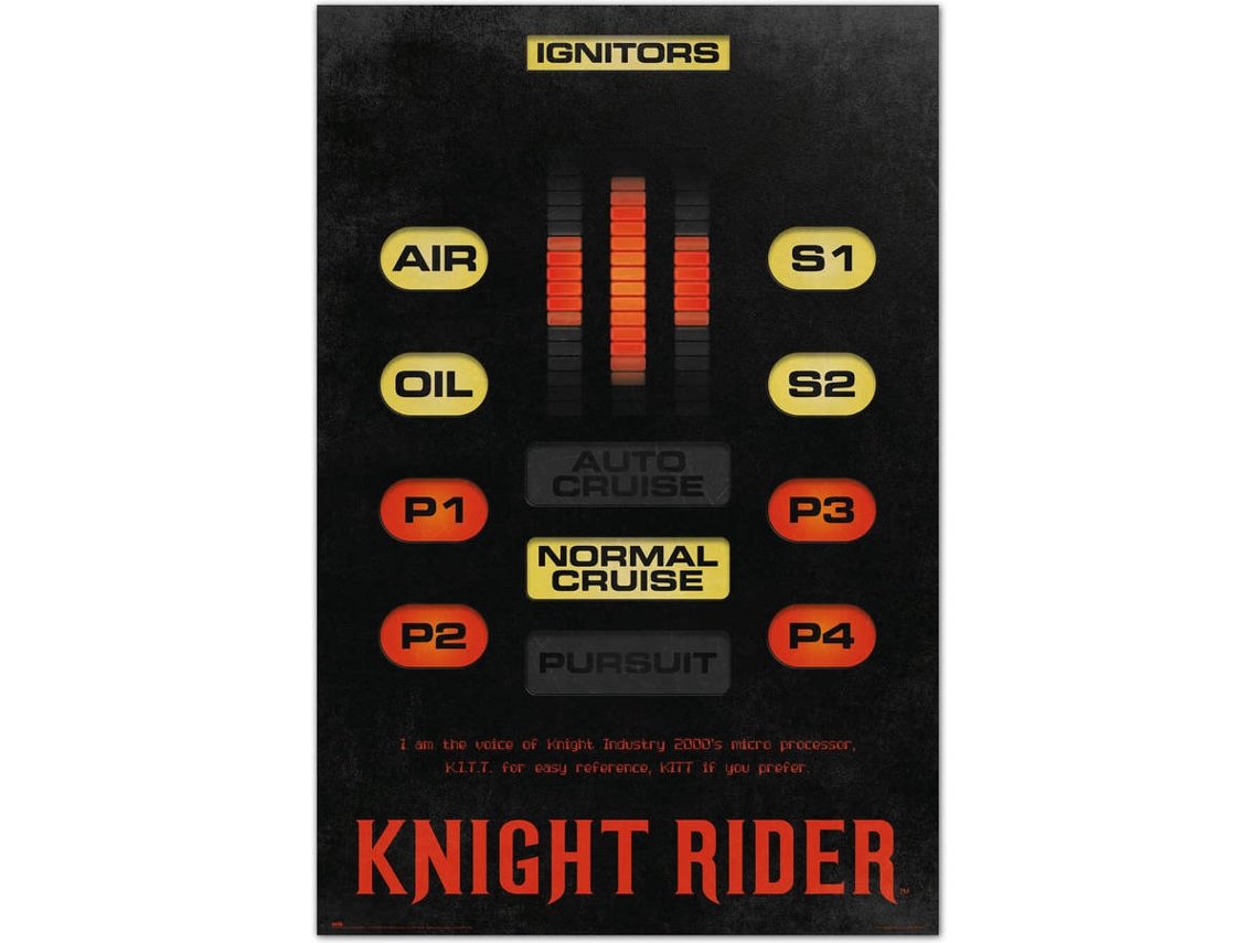 Póster ERIK Knight Rider