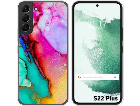 Carcasa Samsung Galaxy S22 Plus 5G TUMUNDOSMARTPHONE Dibujos Mármol 15 Multicolor