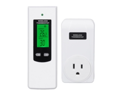 Termostato Inalámbrico Adaptador Con Detección Automática De Temperatura Lcd Retroiluminado Controlador Digital