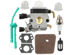 Kits De Carburador Para Os Modelos Stihl Fs55, Fs55r, Fs55rc, Km55, Km55r, Hl45, Fs38, Fs45 E Fs46.