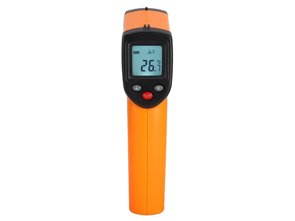 Termómetro Infrarrojo Sin Contacto De Alta Precisión Gm530 Con Amplio Rango, Portátil Para Mediciones Industriales Y Domésticas.