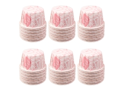 VVJIJILLY Copos De Papel Anti Gordura Para Assados E Sobremesas, Forros Para Assar Em Micro Ondas Com Desempenho Compatível Com Congelamento, Design Dobrável, T