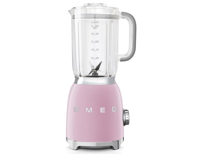 Batidora de Vaso SMEG Anni 50 BLF01PKEU (800 W - 1.5 L - Rosa)