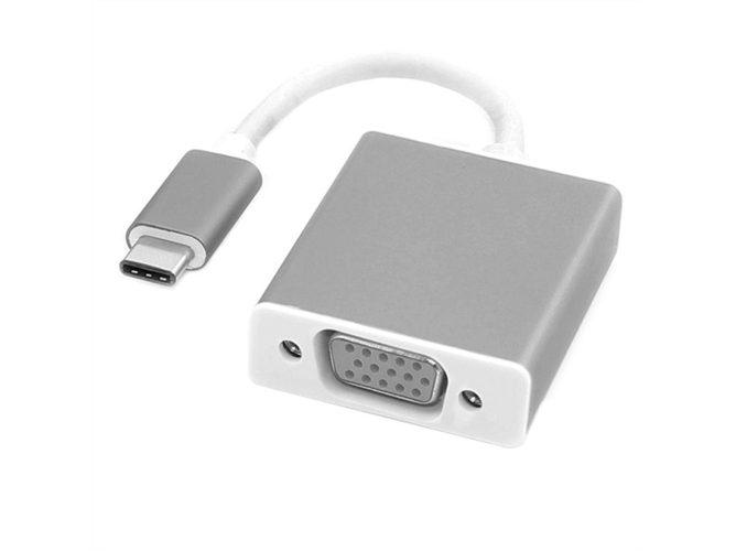 Adaptador ROLINE (USB 3.1 - VGA - M/H - 15cm)
