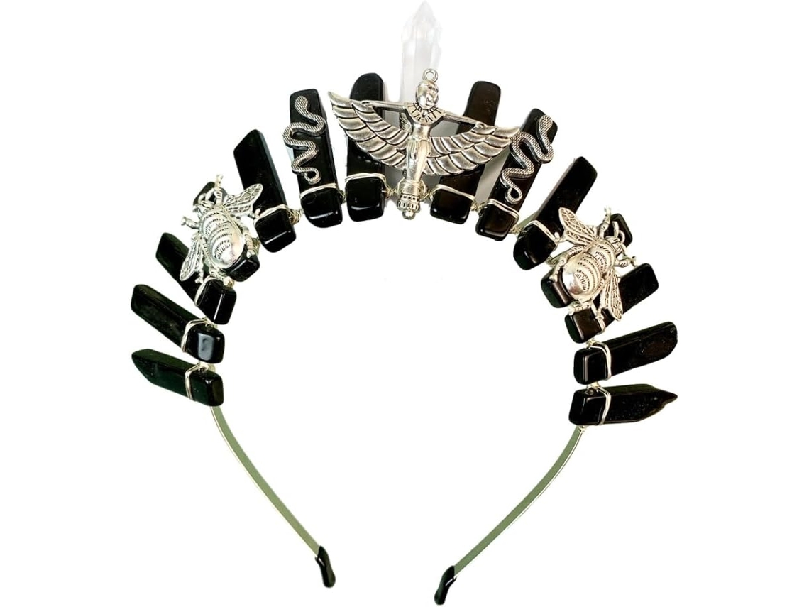 Diadema De Cristal Hecha A Mano Para Mujer - Accesorios Para El Cabello Para Bodas Y Fiestas