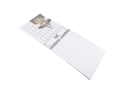 Calendario Gótico 2025, Decoración De Pared, Papel Grueso, Planificador De Regalo Divertido