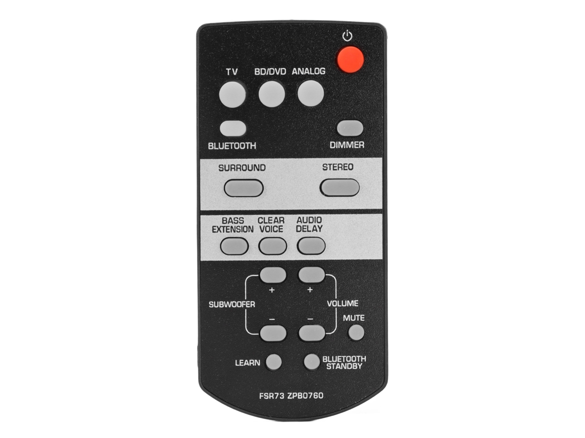 Controle Remoto Substituto Para Soundbar Ats1050 Srt700 Yas105 Com Material Abs Durável