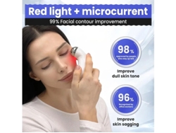 Dispositivo Facial De Microcorrente Tecnologia De Luz Vermelha Mais Recente Aumenta A Capacidade De Levantar O Rosto E Apertar A Pele Yizhood