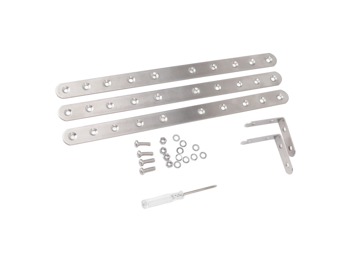 Soporte plegable de acero inoxidable para barbacoa CHABERLU