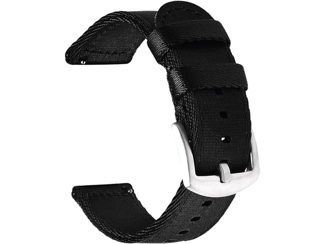 Correa 24 Mm De Nailon De Resistente, 100% Nuevo Y De Alta Calidad, Apto Para Reloj Original