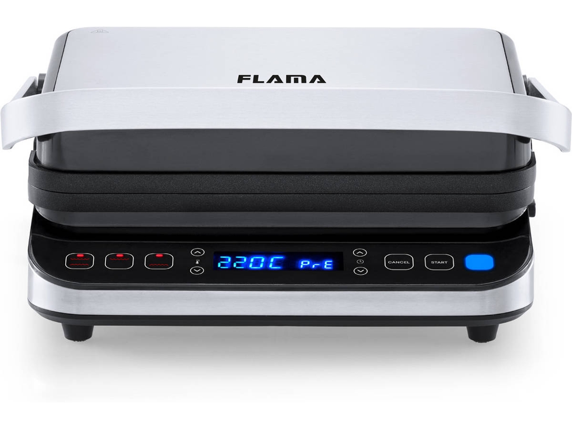 Grill de Contacto FLAMA 4585FL (2000 W - Inox)