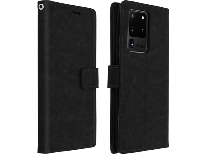 Funda Samsung Galaxy S20 Ultra AVIZAR Vintage Negro