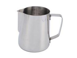 Jarra para espumar leche de acero inoxidable 304 de 600 ml para cafeterías y restaurantes