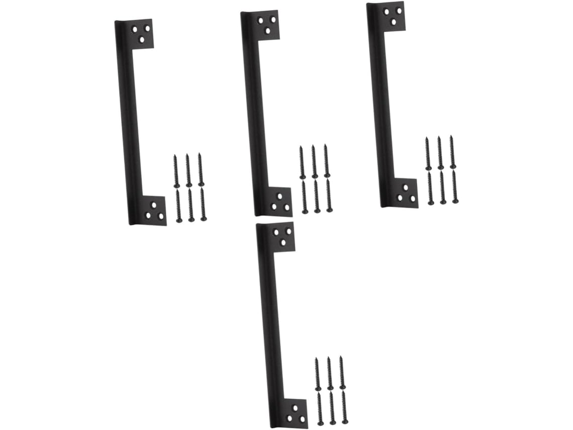 4 Piezas De Acero Inoxidable Para Puertas, Placa De Protección De Pestillo Para