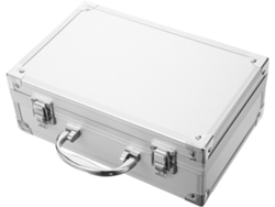 Caja de herramientas portátil, estuche rígido para transportar herramientas con asa para almacenamiento Gokoco